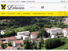 Tablet Screenshot of letovice.net